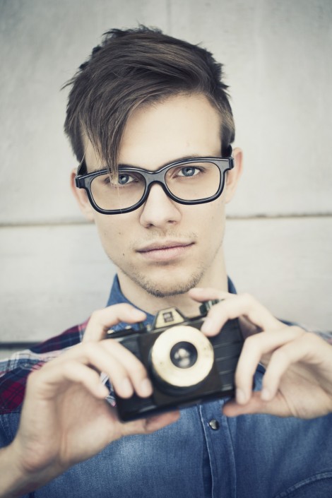 Florian Werkgartner - Hipster Style mit Retro Kamera